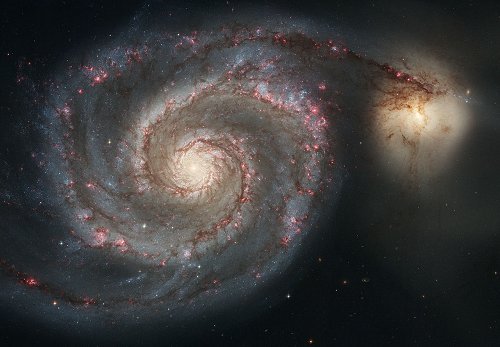Galaxen Messier 51