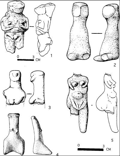 Natufiska statyetter
