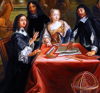 Descartes undervisar dottrning Kristina